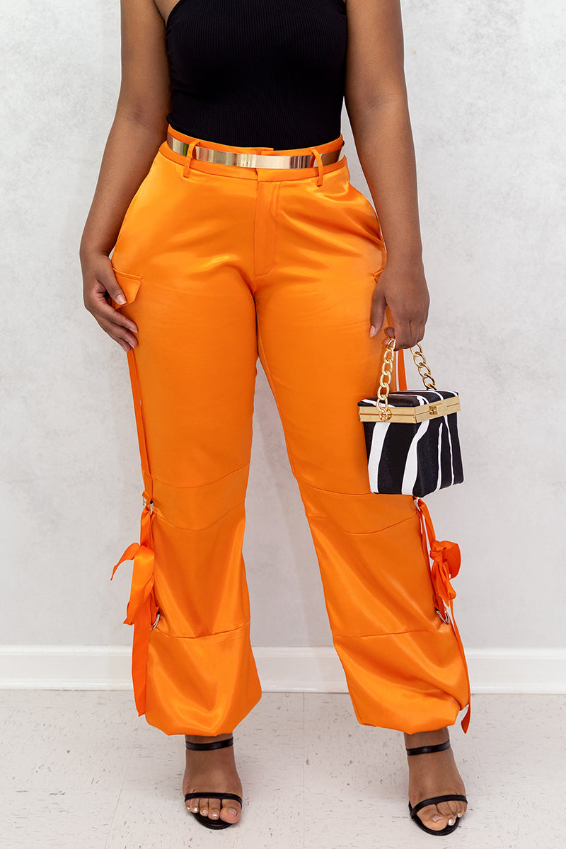 Orange Utility Pants