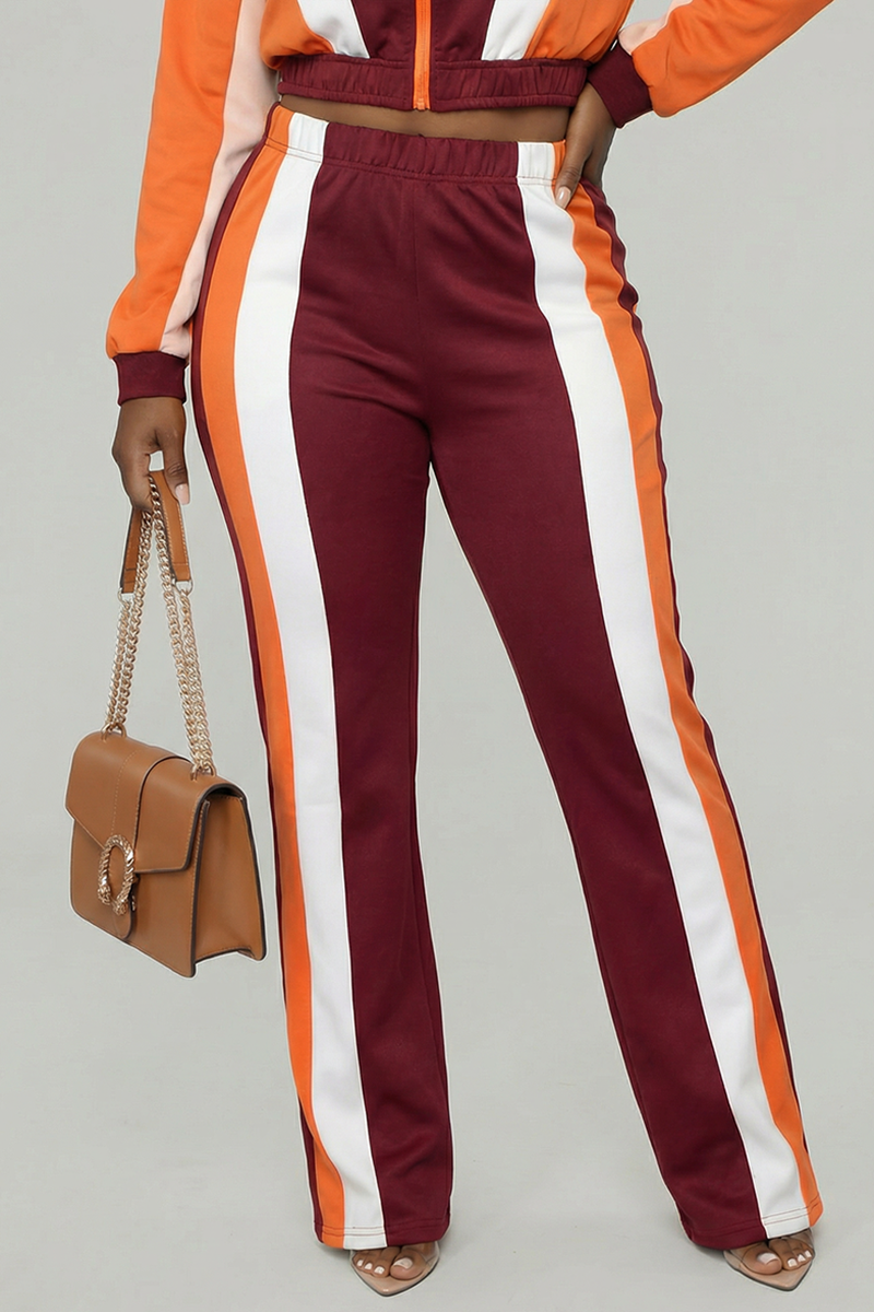 Color Block Sweatpants | Straight Leg Track Pants – Brick Built