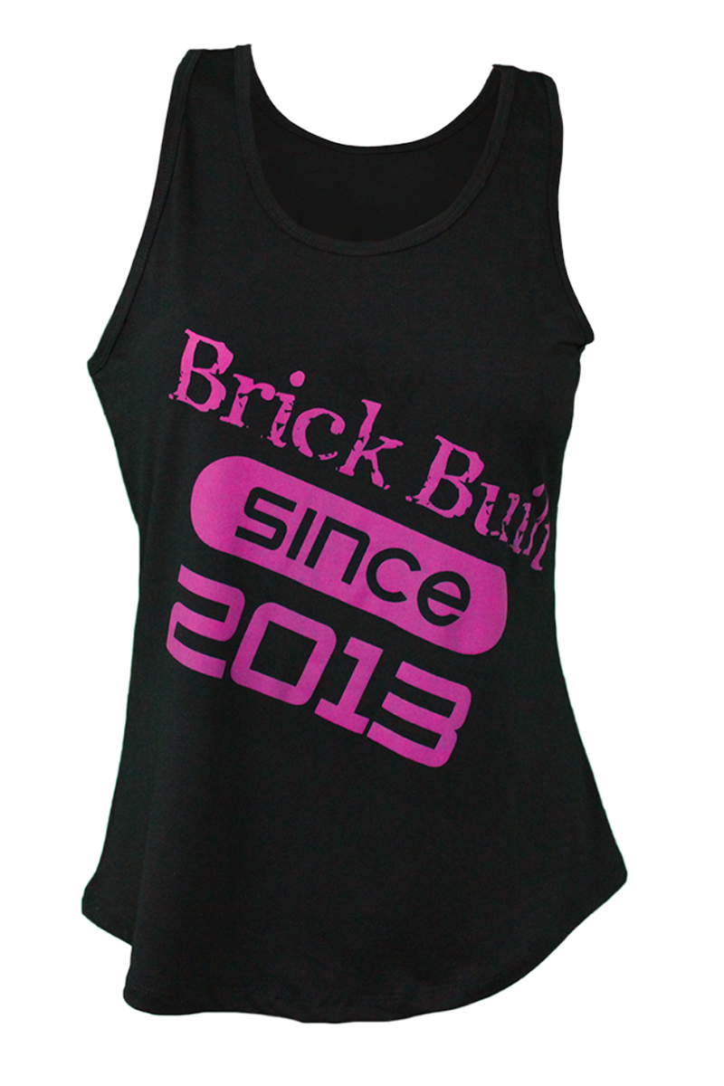 "Brick Built Since 2013" Loose Fit Tank