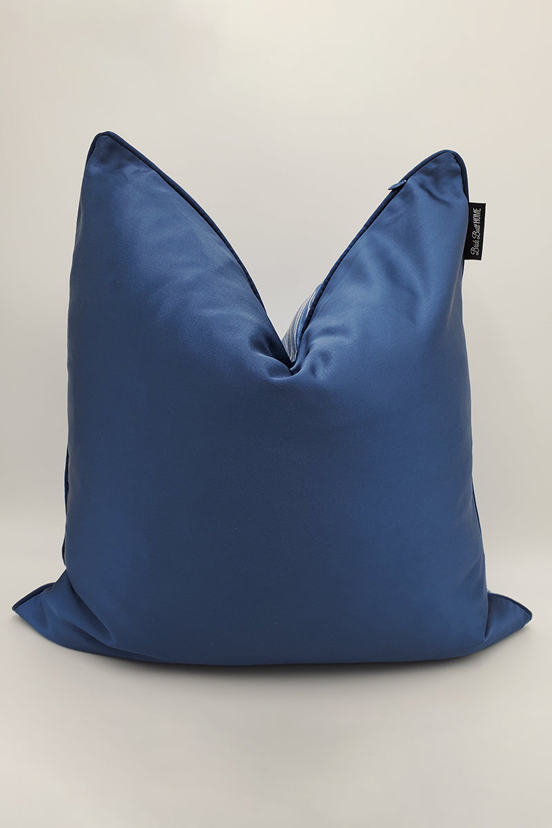 Rushing Blue Pillow Cover